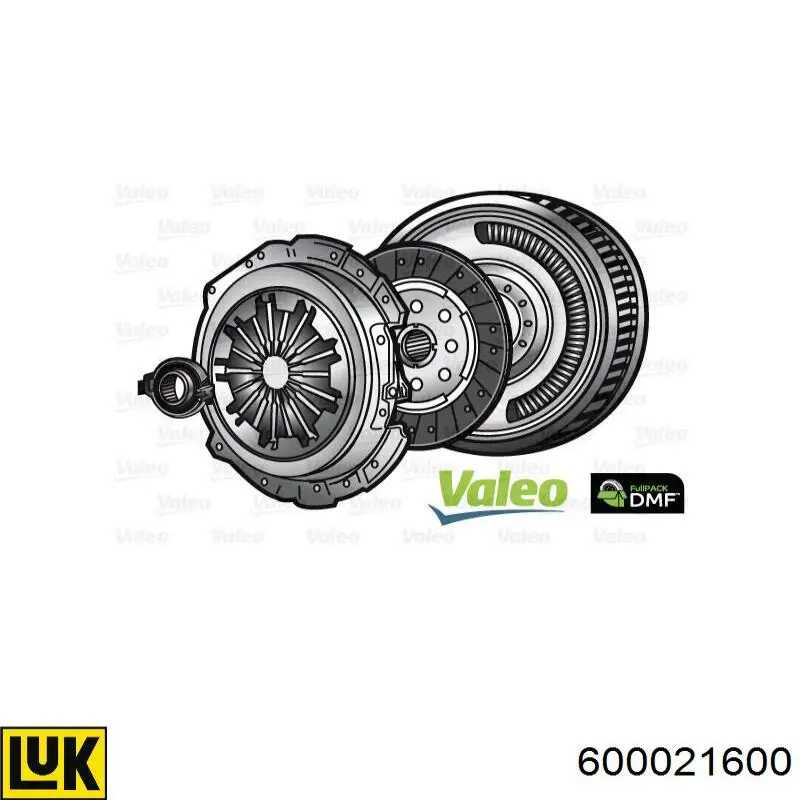 Комплект зчеплення (3 частини) INA 600021600 ціна, від 432.93 USD