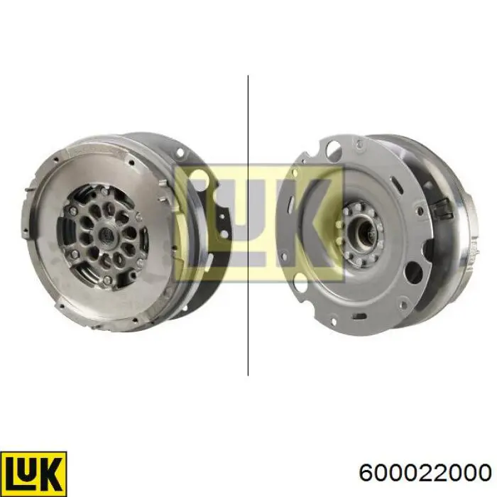 Комплект зчеплення (3 частини) LUK 600022000 ціна, від 1096.63 USD
