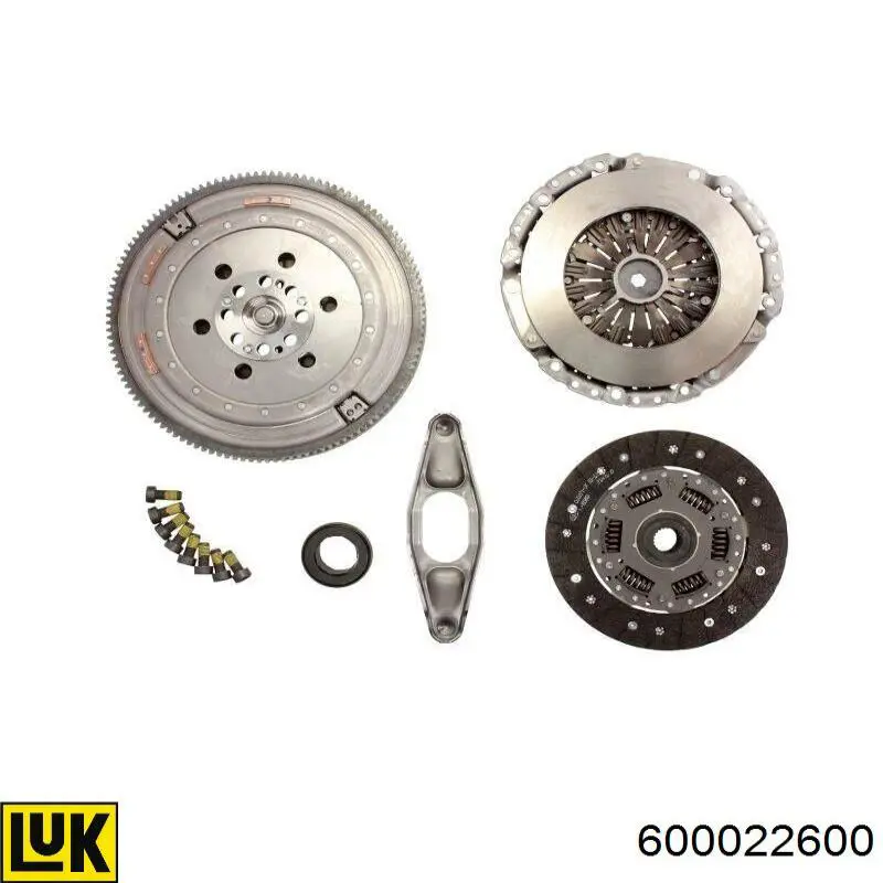 Купити 600022600 LUK Комплект зчеплення (диск, корзина, підшипник)