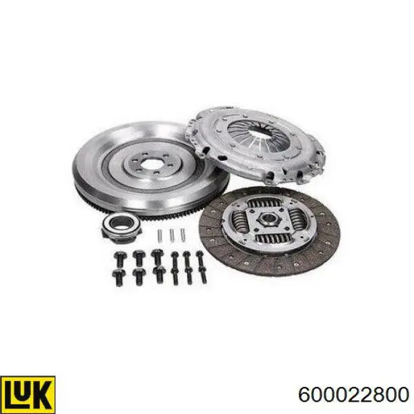 Купити 600022800 LUK Комплект зчеплення (диск, корзина, підшипник)