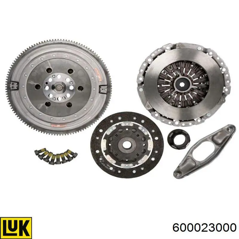 Купити 600023000 LUK Комплект зчеплення (диск, корзина, підшипник)