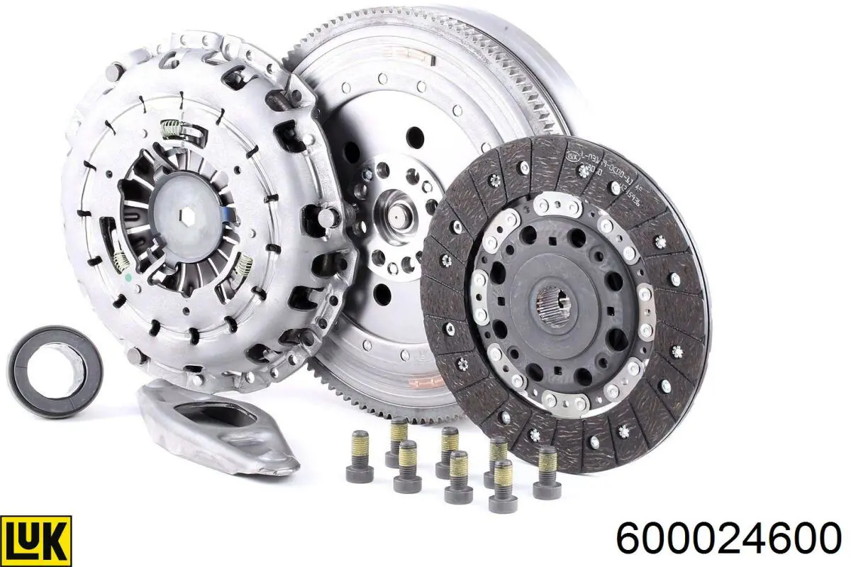 Купити 600024600 LUK Комплект зчеплення (диск, корзина, підшипник)