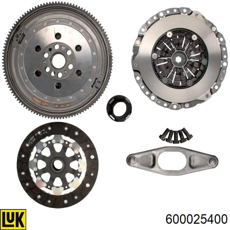 Купити 600025400 LUK Комплект зчеплення (диск, корзина, підшипник)