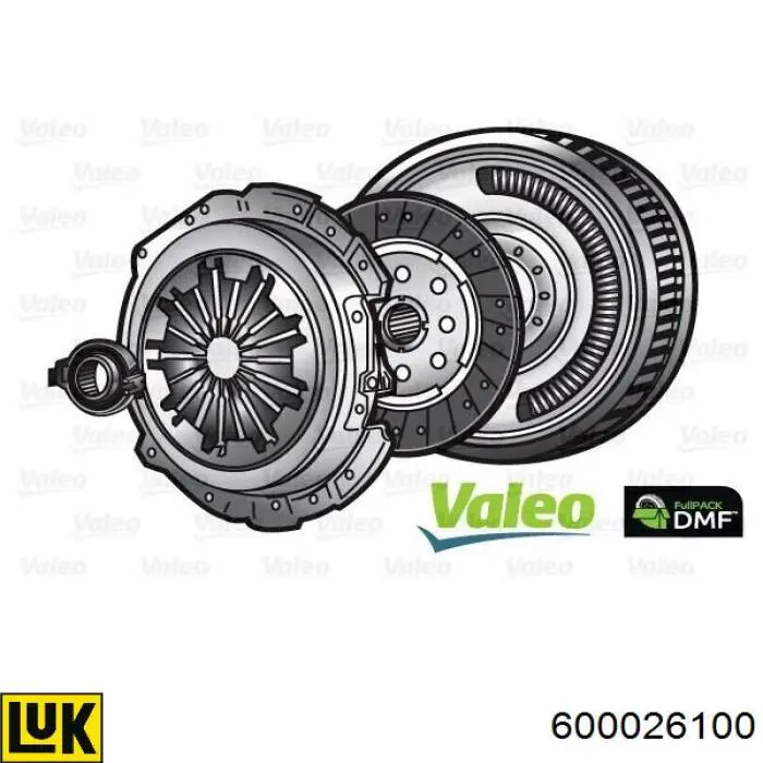 Купити 2290601122 Sachs Комплект зчеплення (диск, корзина, підшипник)