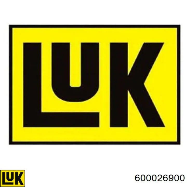 600026900 LUK Зчеплення в зборі