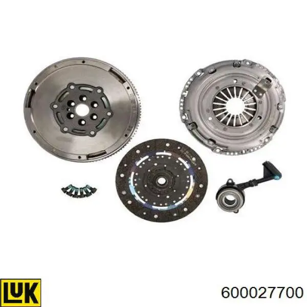 Купити 600027700 LUK Комплект зчеплення (диск, корзина, підшипник)