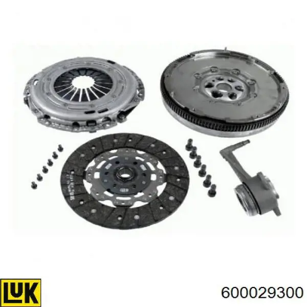 Купити 600029300 LUK Комплект зчеплення (диск, корзина, підшипник)