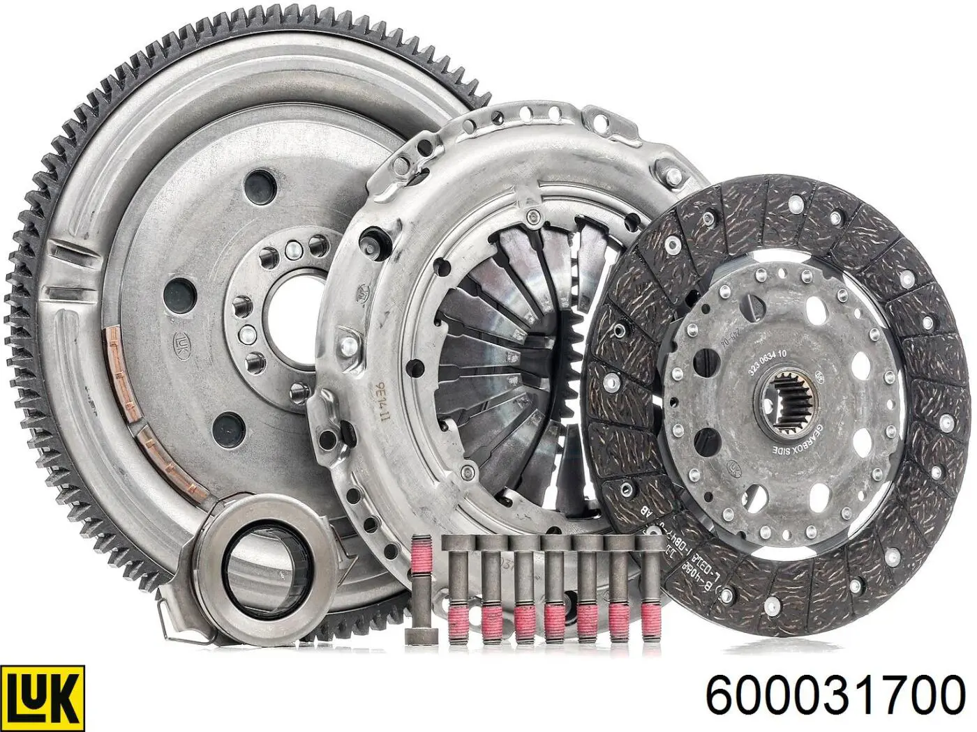 Купити 3000952001 Sachs Комплект зчеплення (диск, корзина, підшипник)