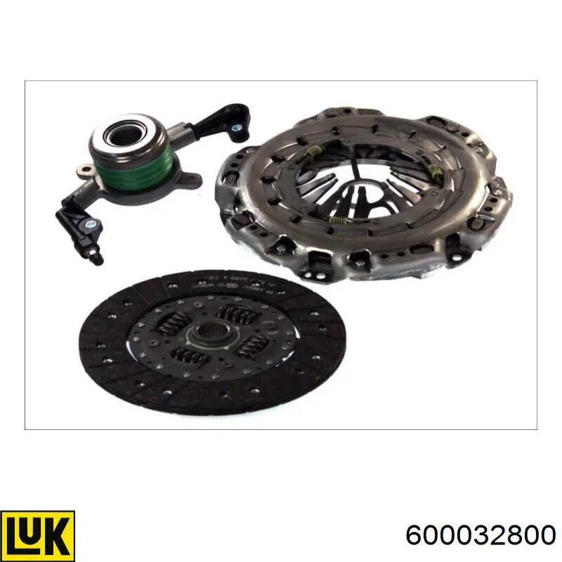 Комплект зчеплення (3 частини) INA 600032800 ціна, від 544.13 USD