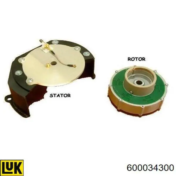Купити 600034300 LUK Комплект зчеплення (диск, корзина, підшипник)