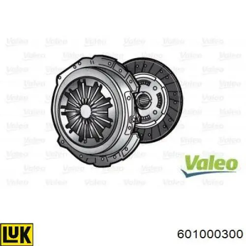 Комплект зчеплення (3 частини) LUK 601000300 ціна, від 216.07 USD