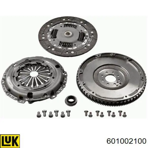 Комплект зчеплення (3 частини) LUK 601002100 ціна, від 134.48 USD