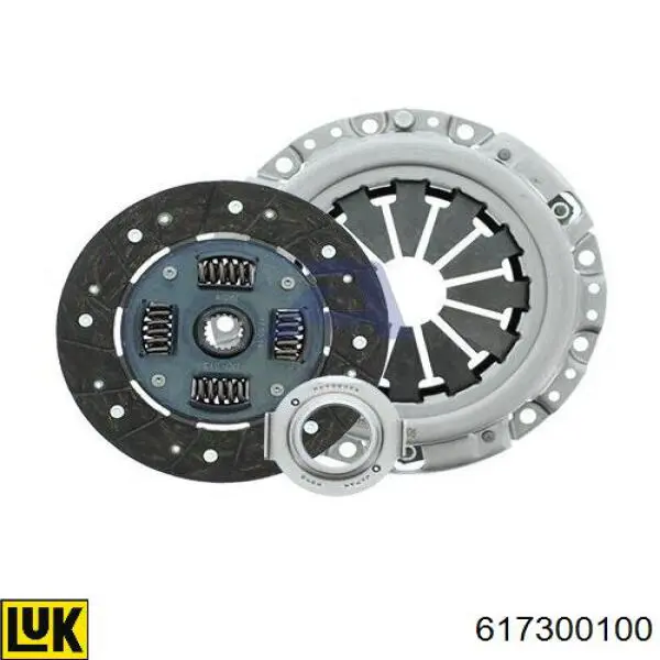 Комплект зчеплення (3 частини) LUK 617300100 ціна, від 71.46 USD