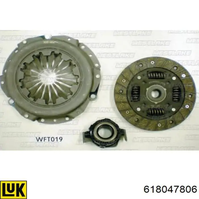 Комплект зчеплення (3 частини) VALEO 6803 ціна, від 76.22 USD