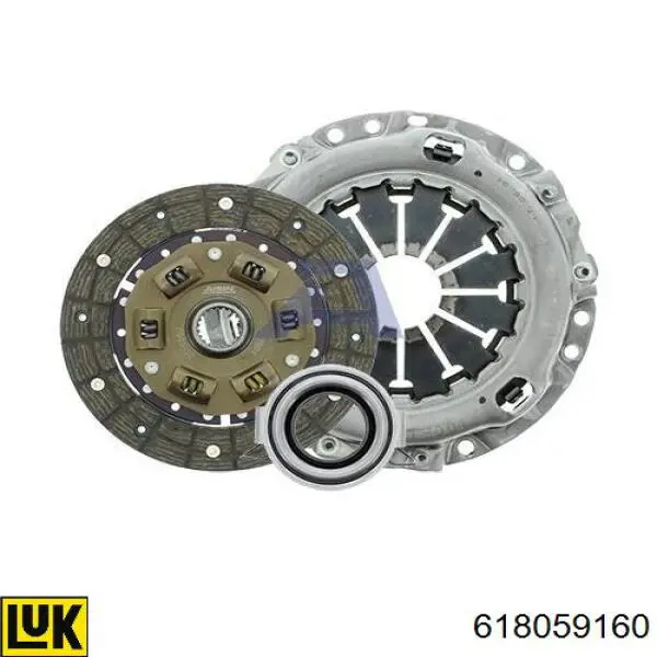 Купити 618059160 LUK Комплект зчеплення (диск, корзина, підшипник)
