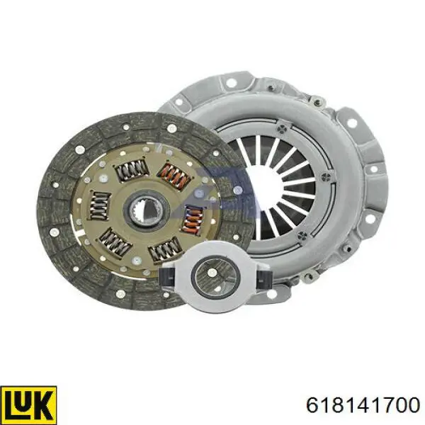 Купити 618141700 LUK Комплект зчеплення (диск, корзина, підшипник)