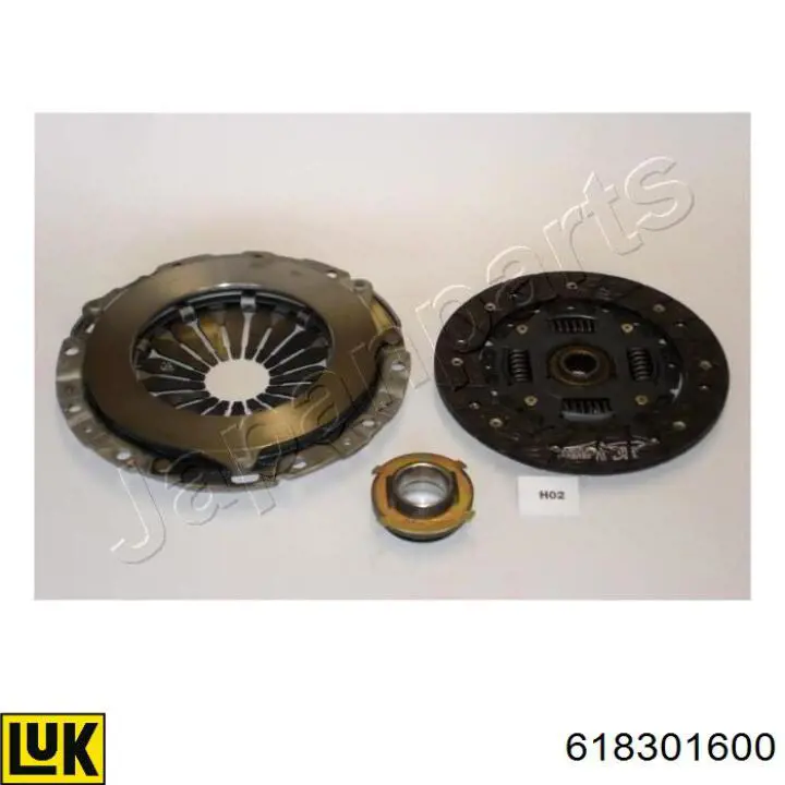 Комплект зчеплення (3 частини) LUK 618301600 ціна, від 67.25 USD