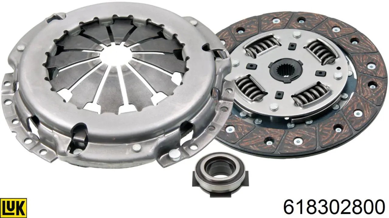 Купити MK9248 Mecarm Комплект зчеплення (диск, корзина, підшипник)