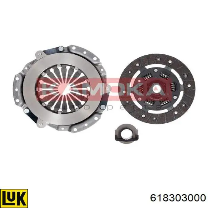 Комплект зчеплення (3 частини) LUK 618303000 ціна, від 157.76 USD