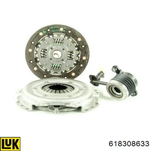 Купити 618308633 LUK Комплект зчеплення (диск, корзина, підшипник)
