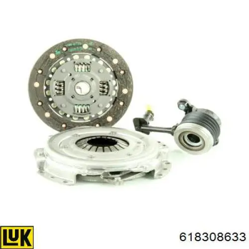 Комплект зчеплення (3 частини) LUK 618308633 ціна, від 172.62 USD