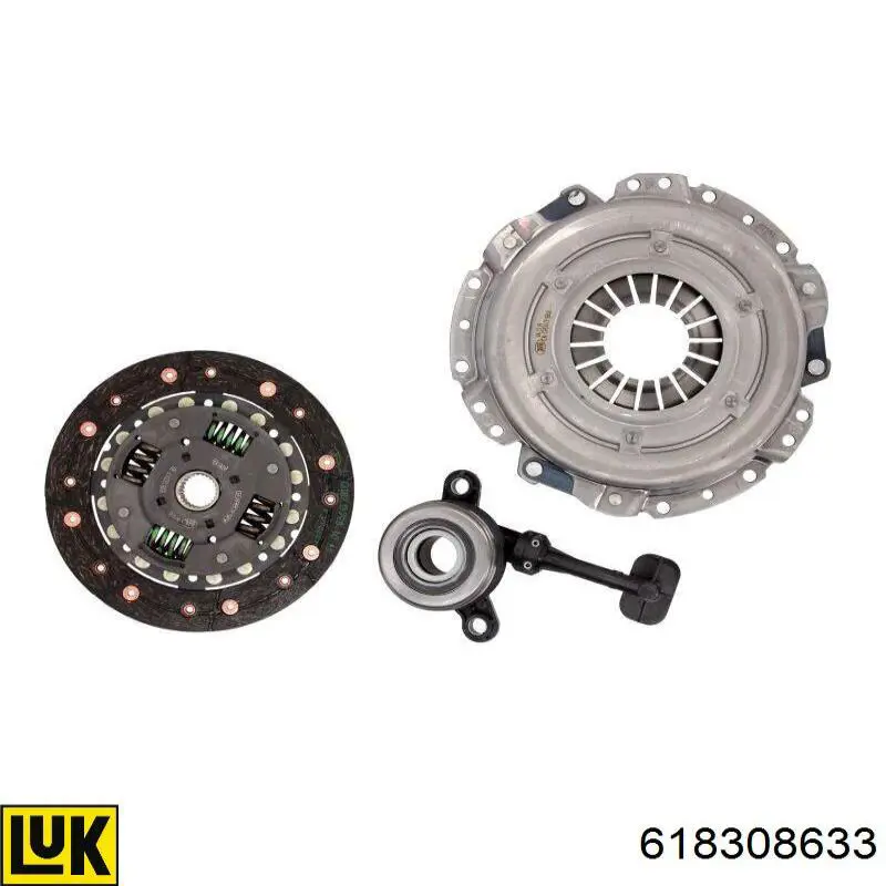 618308633 LUK Зчеплення в зборі