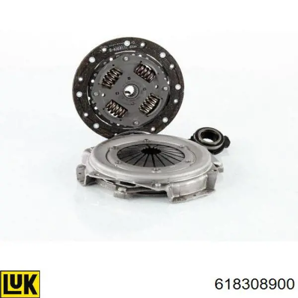 Комплект зчеплення (3 частини) LUK 618308900 ціна, від 98.97 USD