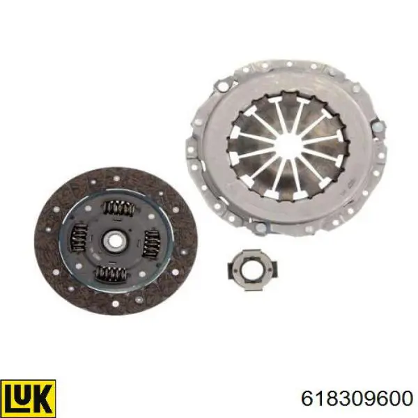 Комплект зчеплення (3 частини) LUK 618309600 ціна, від 79.75 USD