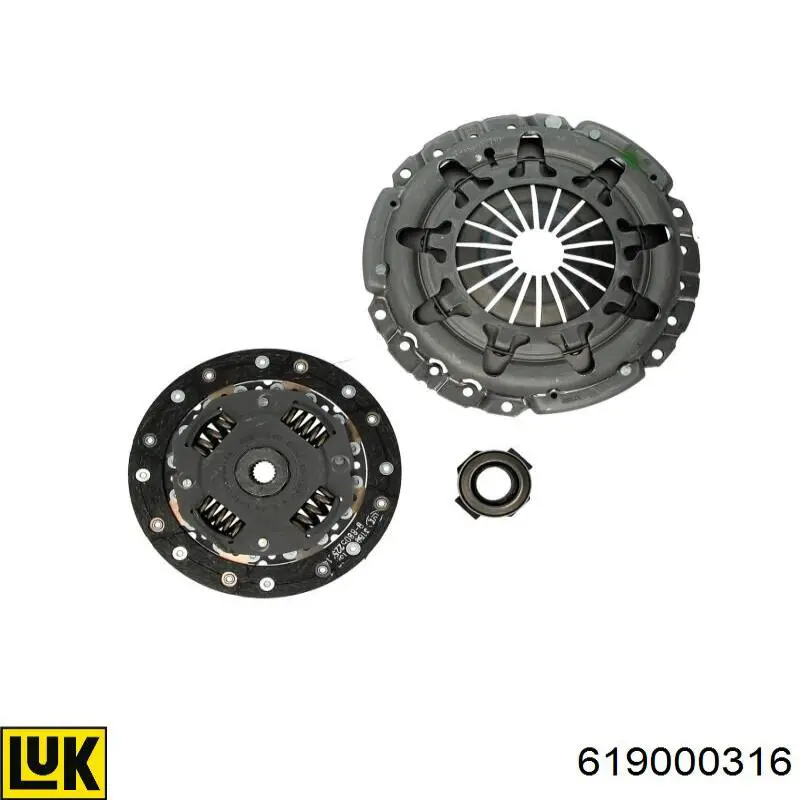 Купити MK9482 Mecarm Комплект зчеплення (диск, корзина, підшипник)