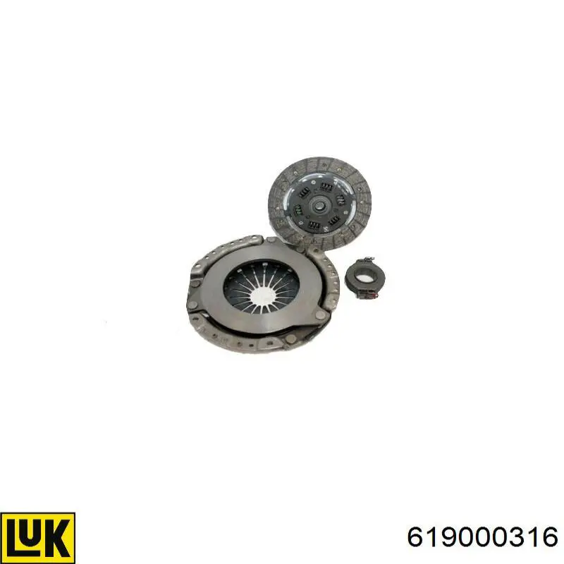 Комплект зчеплення (3 частини) Mecarm MK9482 ціна, від 89.11 USD