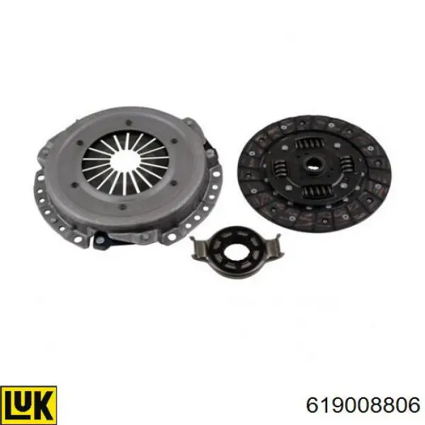 Комплект зчеплення (3 частини) LUK 619008806 ціна, від 71.83 USD