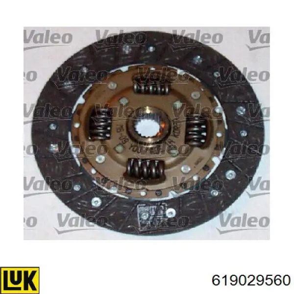 Комплект зчеплення (3 частини) LUK 619029560 ціна, від 87.68 USD