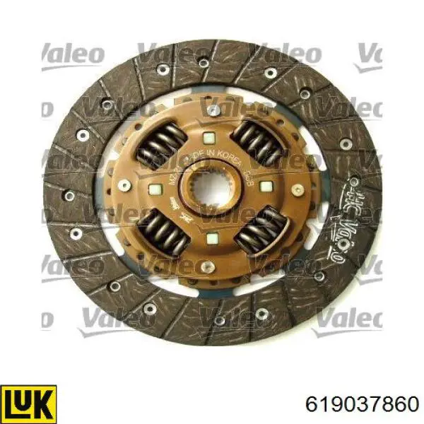 Комплект зчеплення (3 частини) LUK 619037860 ціна, від 138.12 USD