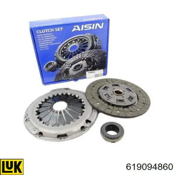 Комплект зчеплення (3 частини) LUK 619094860 ціна, від 91.66 USD
