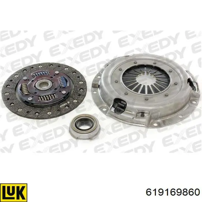 Зчеплення 619169860 LUK