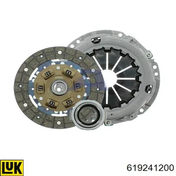 Комплект зчеплення (3 частини) LUK 619241200 ціна, від 103.11 USD