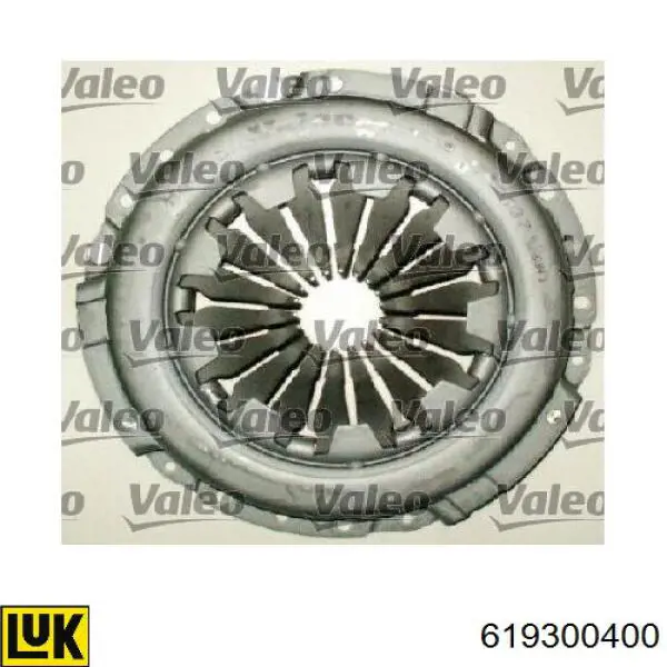 Комплект зчеплення (3 частини) LUK 619300400 ціна, від 83.36 USD