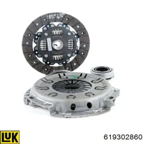 619302860 LUK Зчеплення в зборі