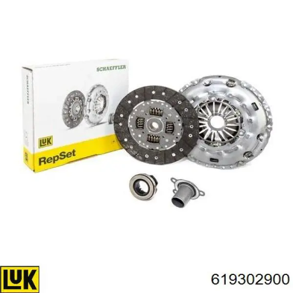 Комплект зчеплення (3 частини) LUK 619302900 ціна, від 145.41 USD