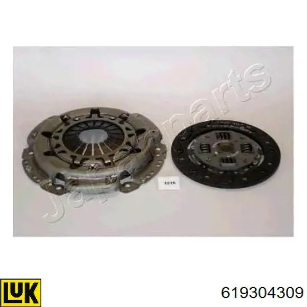 Купити 619304309 LUK Комплект зчеплення (диск, корзина, підшипник)
