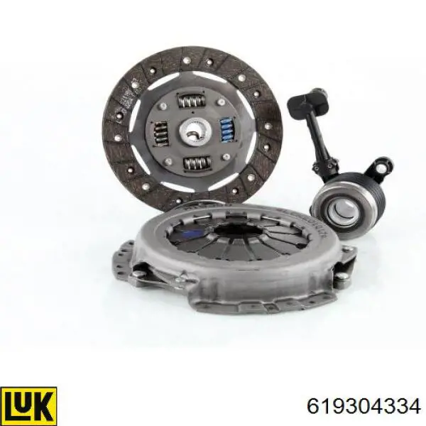 Купити 619304334 LUK Комплект зчеплення (диск, корзина, підшипник)