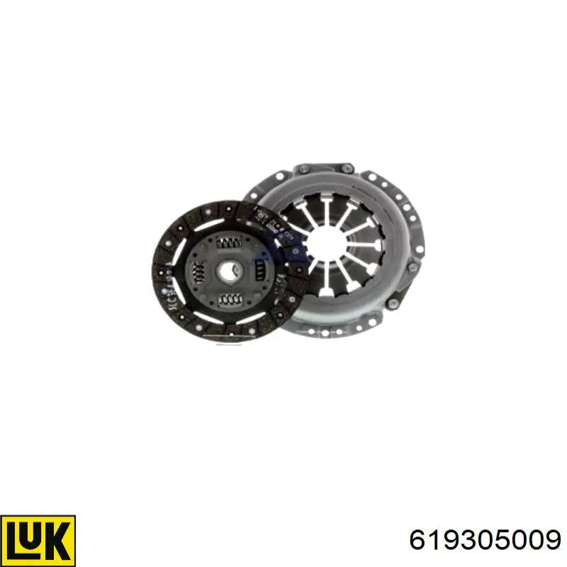Комплект зчеплення (3 частини) LUK 619305009 ціна, від 87.64 USD