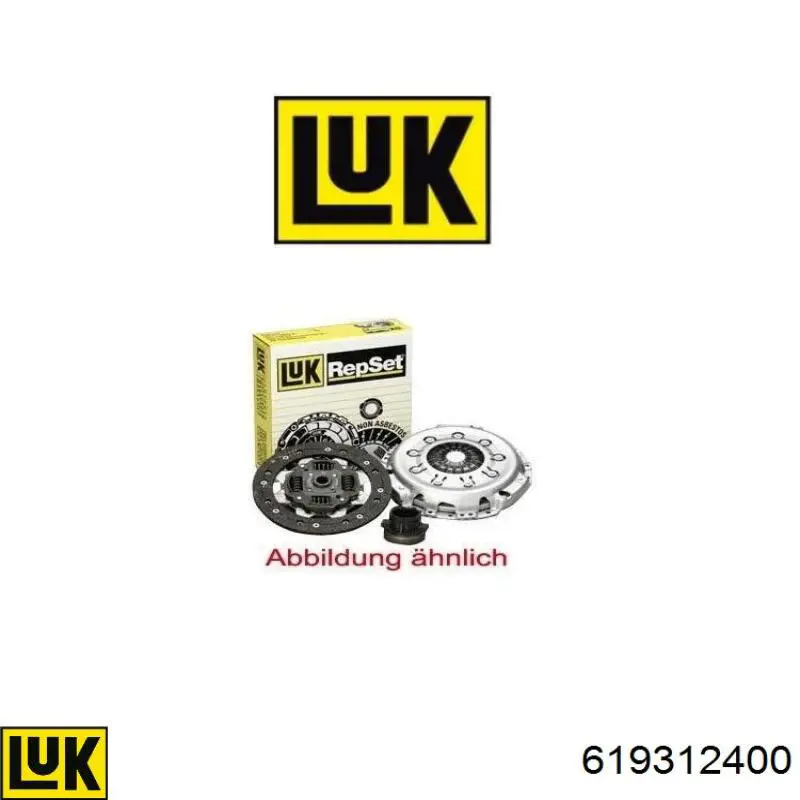 Купити 619312400 LUK Комплект зчеплення (диск, корзина, підшипник)