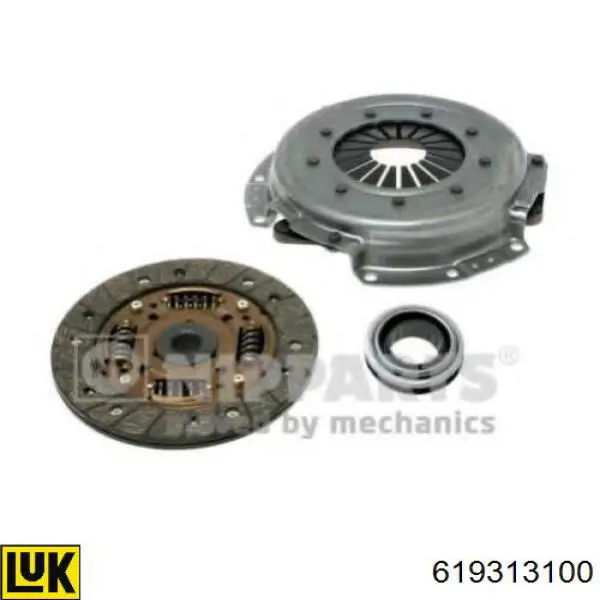 Комплект зчеплення (3 частини) LUK 619313100 ціна, від 85.75 USD