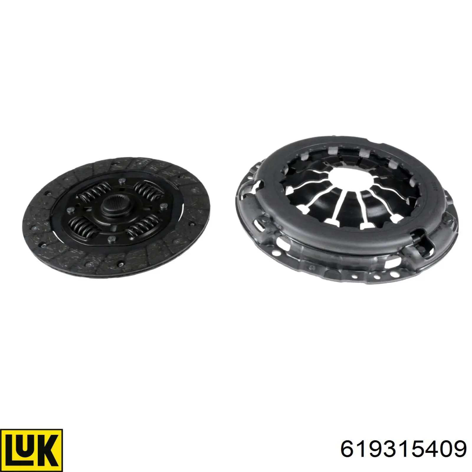 Комплект зчеплення (3 частини) LUK 619315409 ціна, від 63.84 USD
