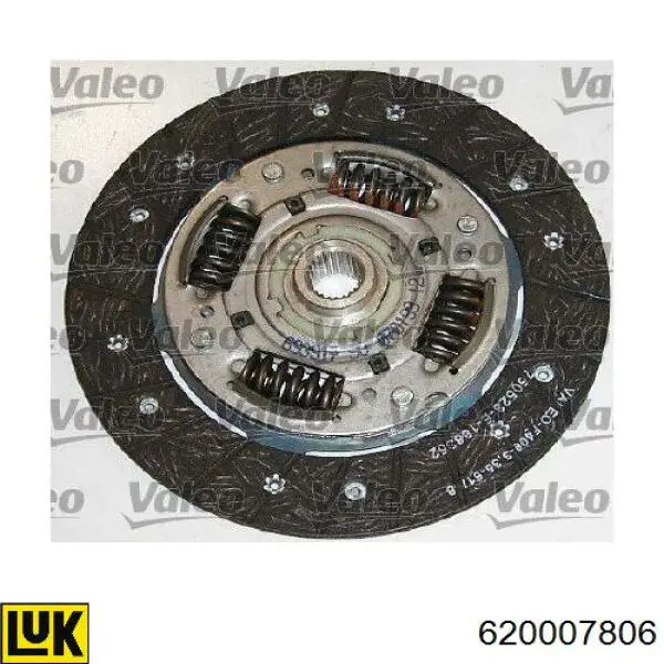 Купити 620007806 LUK Комплект зчеплення (диск, корзина, підшипник)