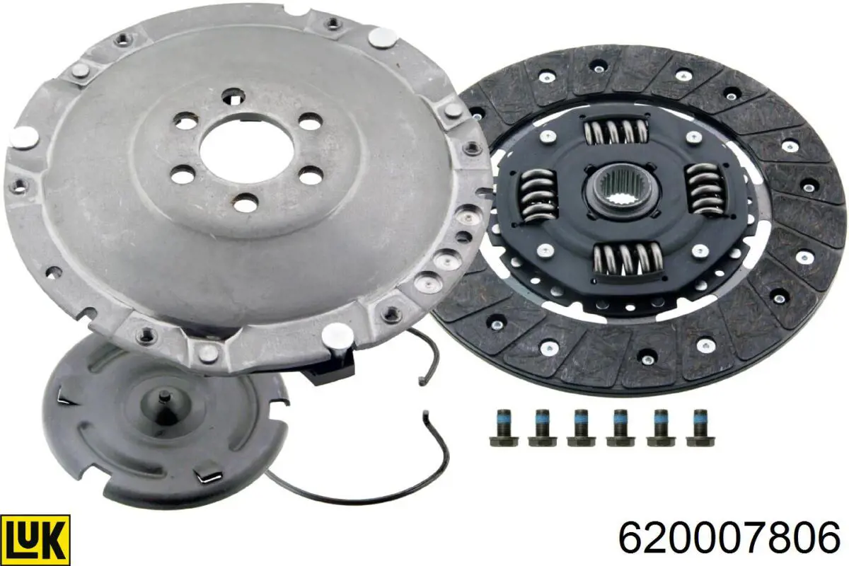 Комплект зчеплення (3 частини) Sachs 3000067005 ціна, від 112.57 USD