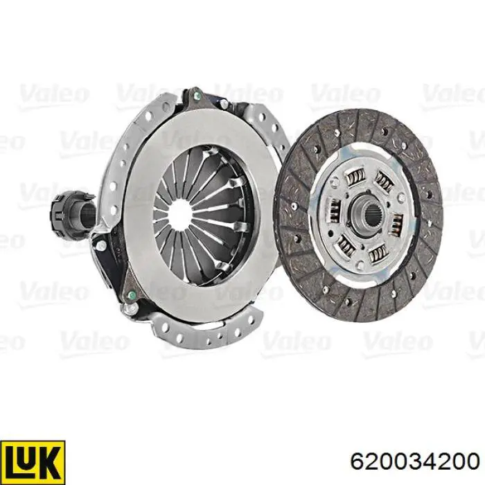 Купити 620034200 LUK Комплект зчеплення (диск, корзина, підшипник)