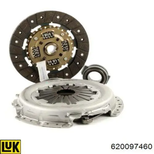 Комплект зчеплення (3 частини) LUK 620097460 ціна, від 118.40 USD