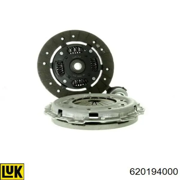 Комплект зчеплення (3 частини) LUK 620194000 ціна, від 134.34 USD